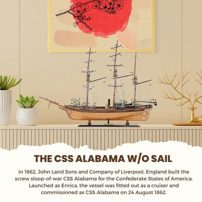 CSS Alabama Yelkenli Amiral Hattı olmadan