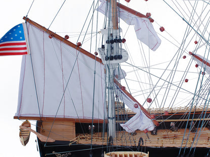 USS Constitution Large Painted