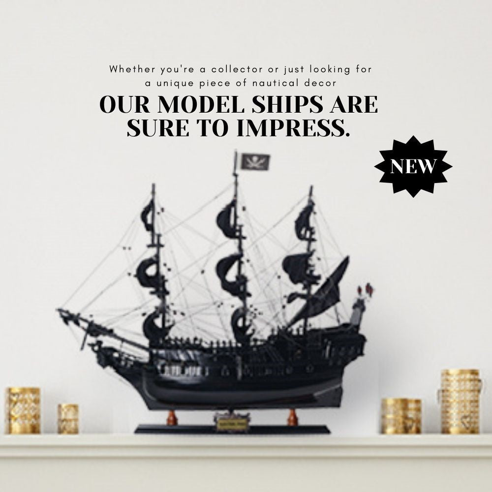 MAQUETTE DE BATEAU DE PIRATE BLACK PEARL MEDIUM
