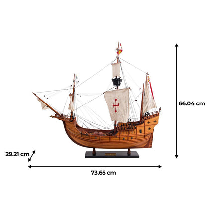 Santa Maria Kolomb Gemisi Modeli Amirallik Serisi