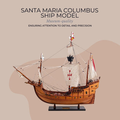 Santa Maria Kolomb Gemisi Modeli Amirallik Serisi