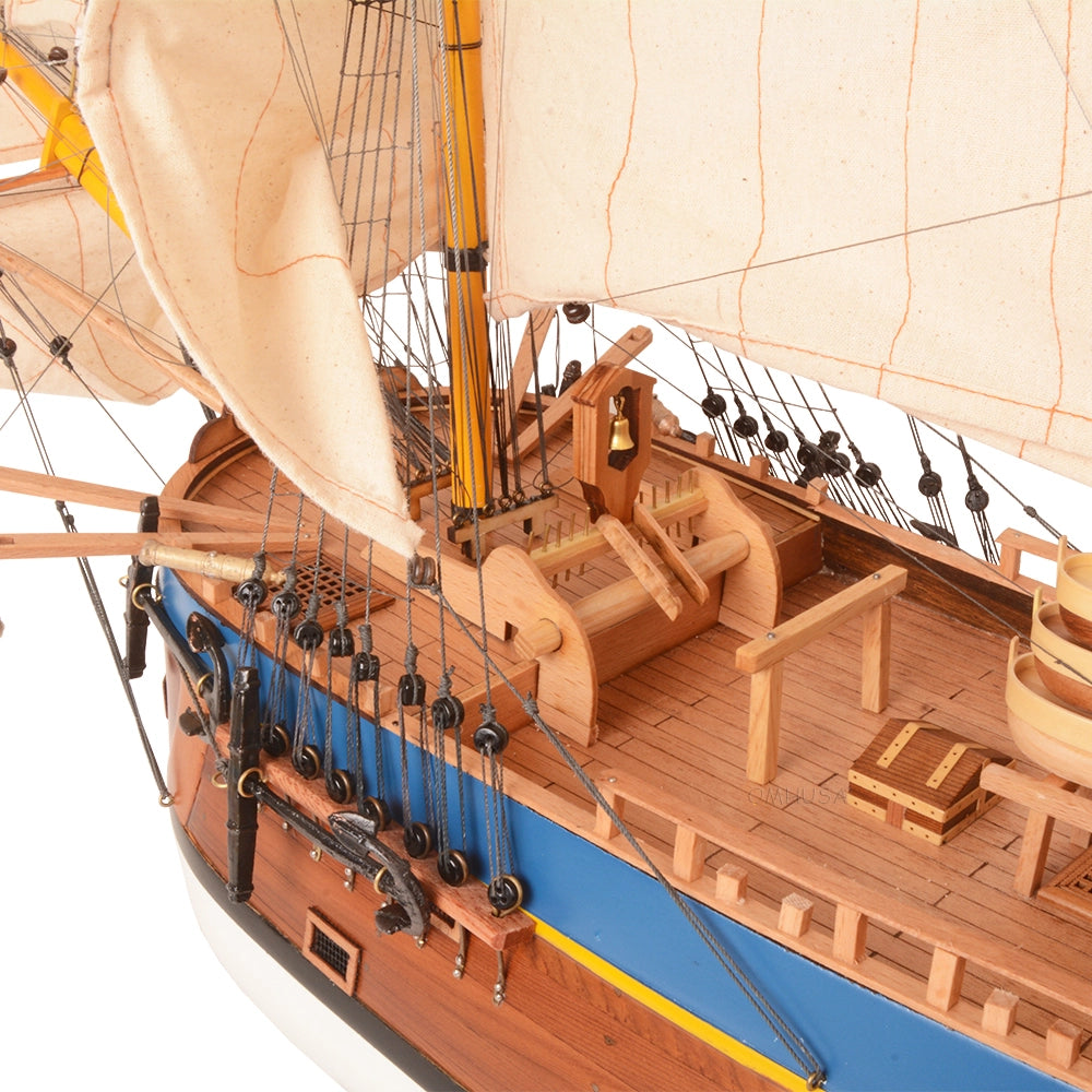 HMS Endeavour White Painted