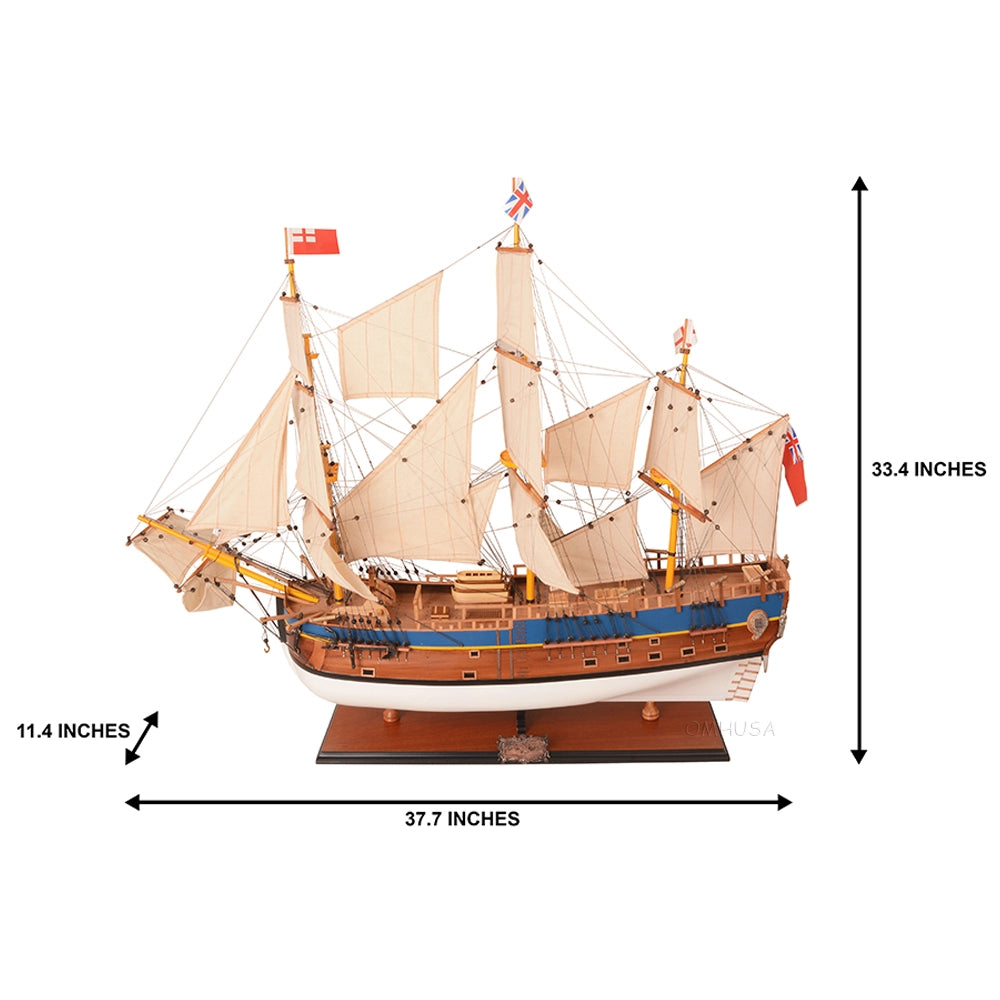 HMS Endeavour White Painted