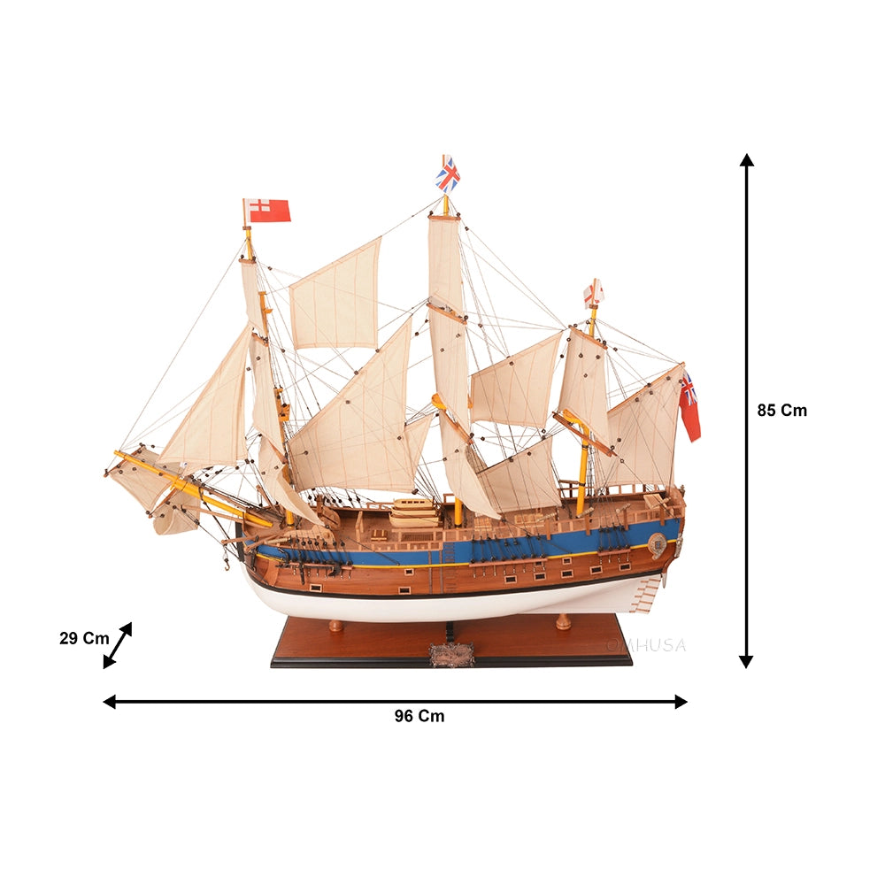 HMS Endeavour White Painted