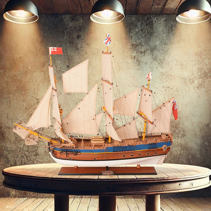 HMS Endeavour White Painted