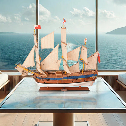 HMS Endeavour White Painted