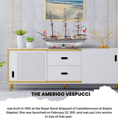 Amerigo Vespucci Boyalı Ortam