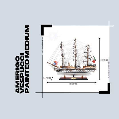 Amerigo Vespucci Boyalı Ortam