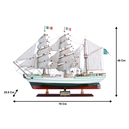 Cuauhtemoc Medium (curved sails) 28 inches