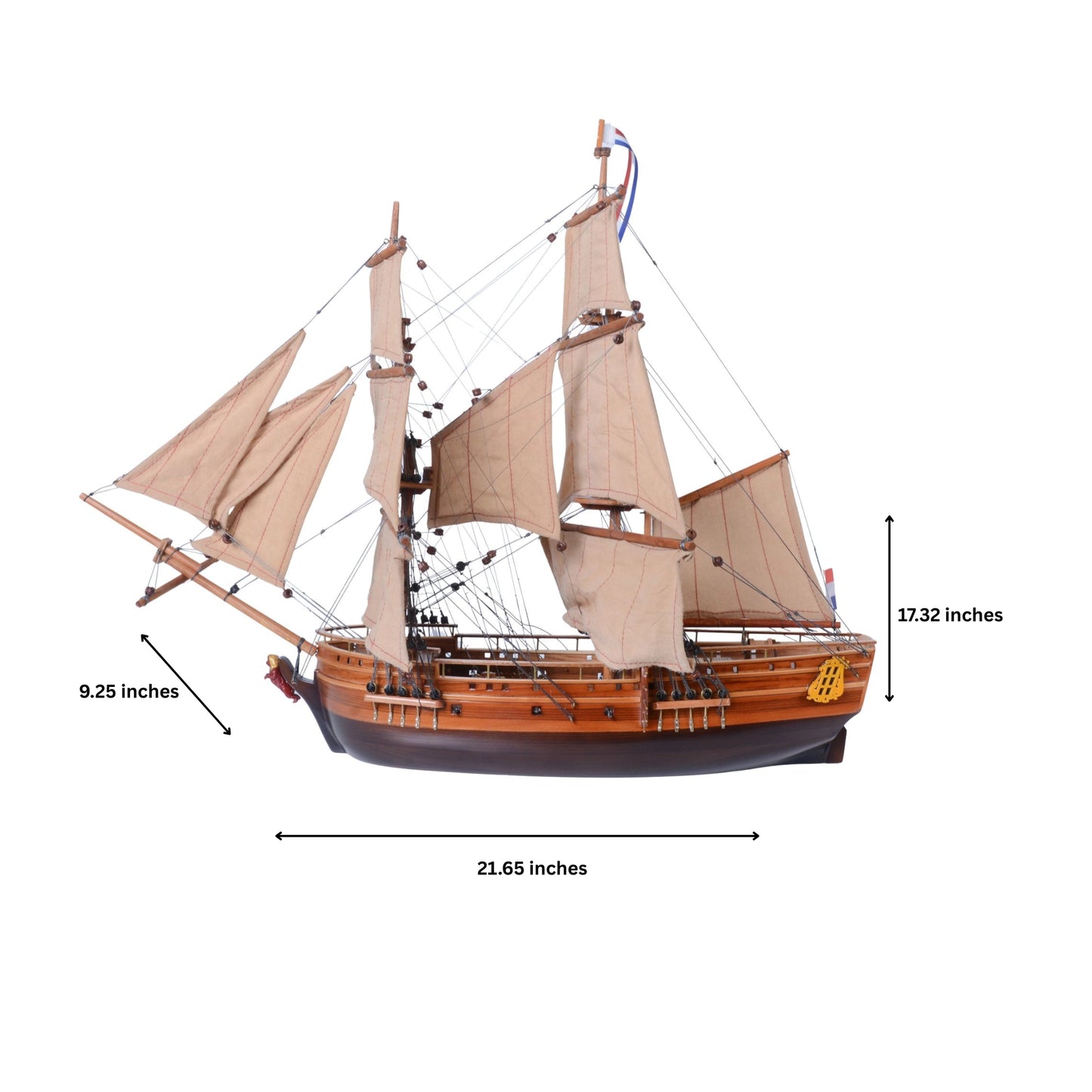 Dutch Slave Ship 15 inches