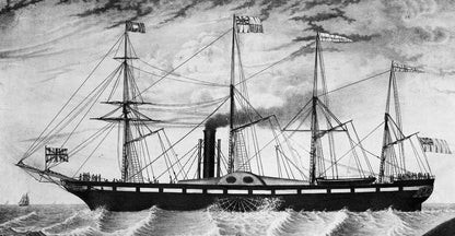 SS Great Britain Steamship 30 inches boat model