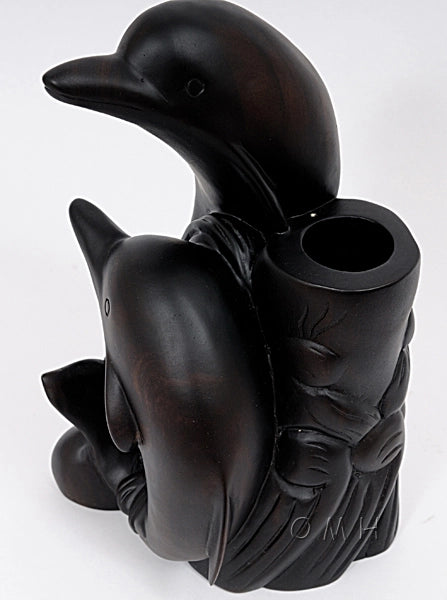 Dolphin Pen Holder Sm
