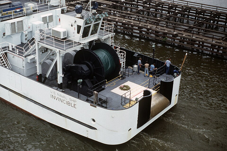USNS Invincible (T-AGM-24) 30 Inches Ship Model