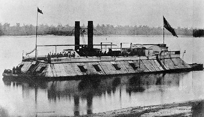 USS Carondelet Ironclad 36 inches Warship Ship Model