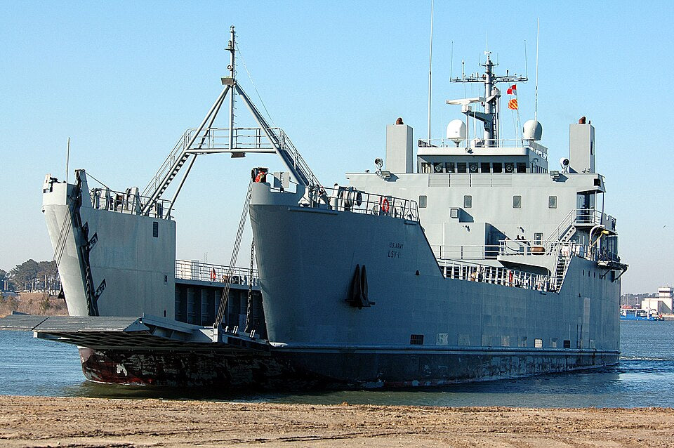 General Frank S. Besson Jr. (LSV-1) 36 Inches Ship Model