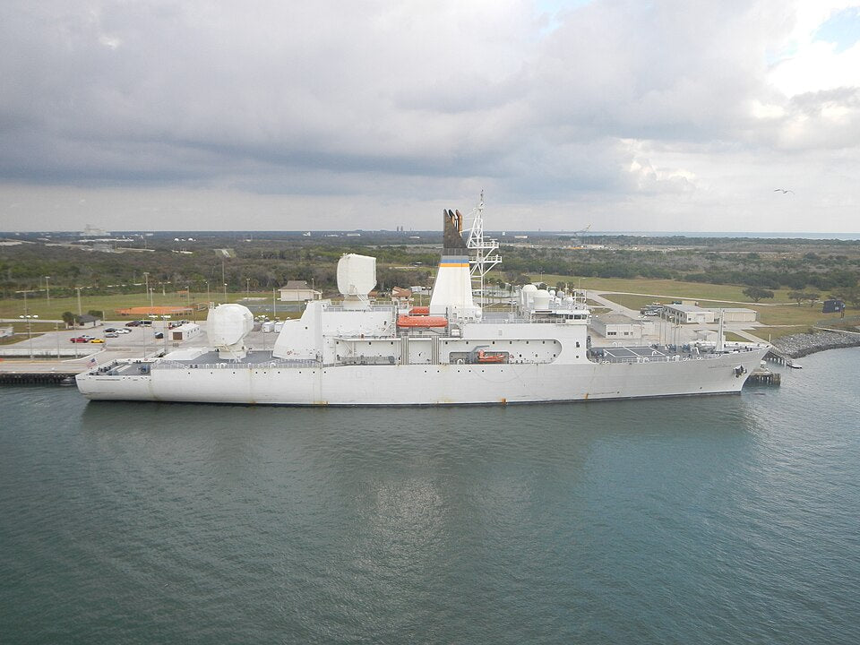 USNS Howard O. Lorenzen (T-AGM-25) 30 Inches Ship Model