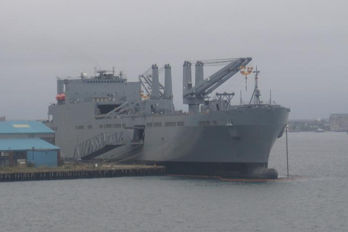 USNS Sisler (T-AKR-311) 36 Inches Ship Model