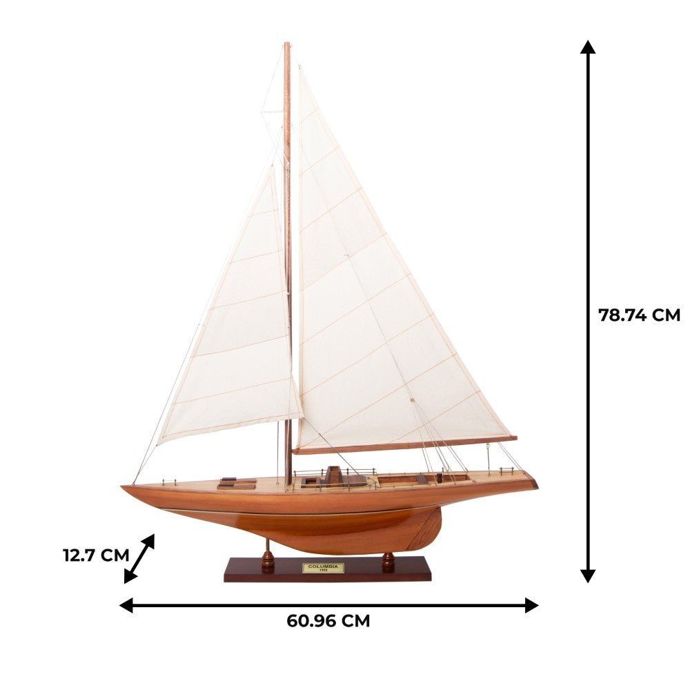 Columbia Sm Sailboat Model America Cup