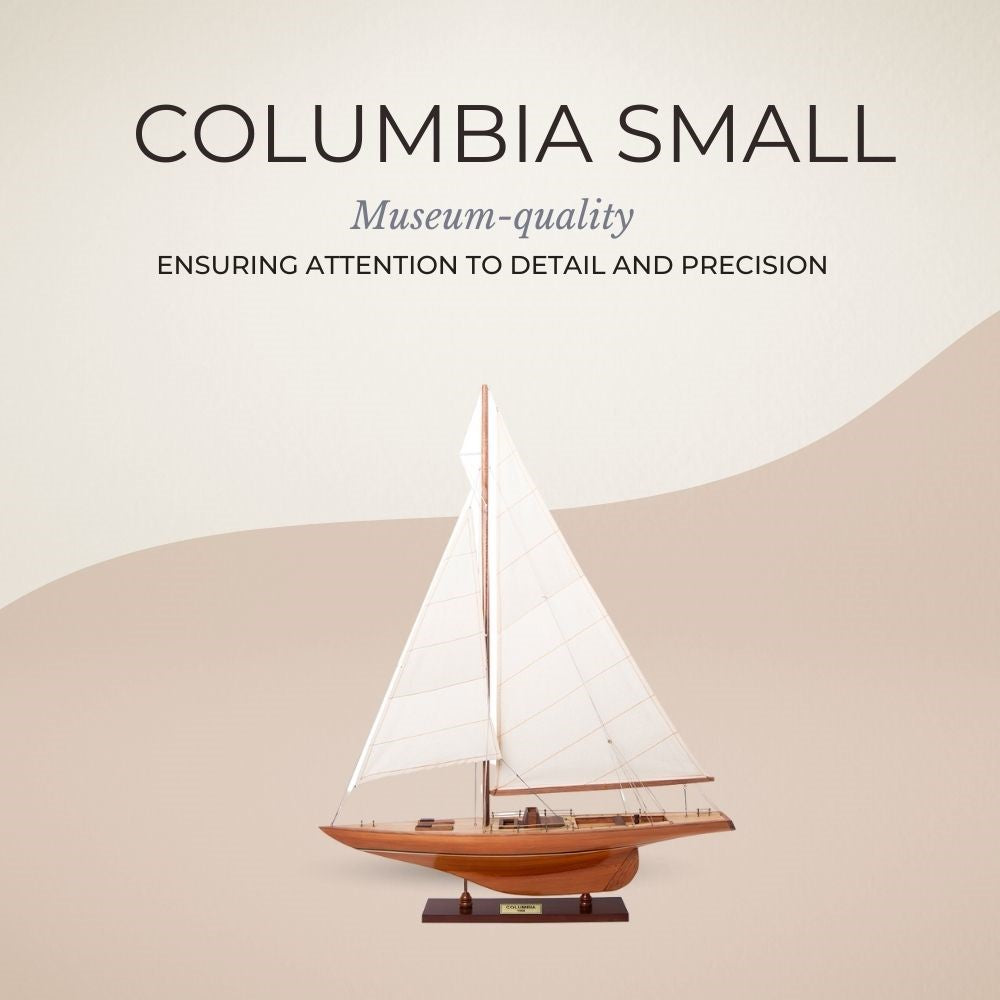 Columbia Sm Sailboat Model America Cup