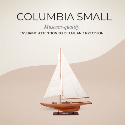 Columbia Sm Sailboat Model America Cup