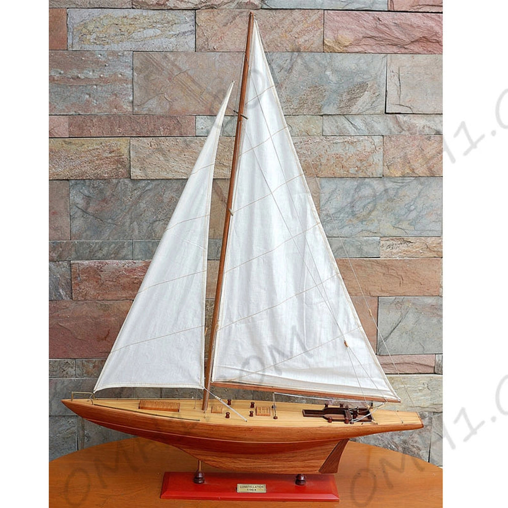 Constellation Small Sailboat Schooner Yacht Model NEW