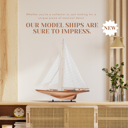 Endeavour 40 Inch Sailboat Model