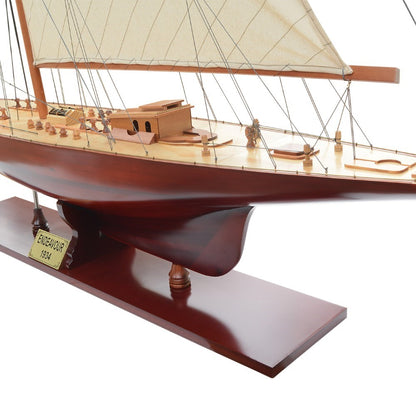 Endeavour XL Sailboat Model