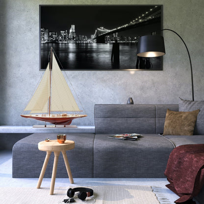 Endeavour XL Sailboat Model