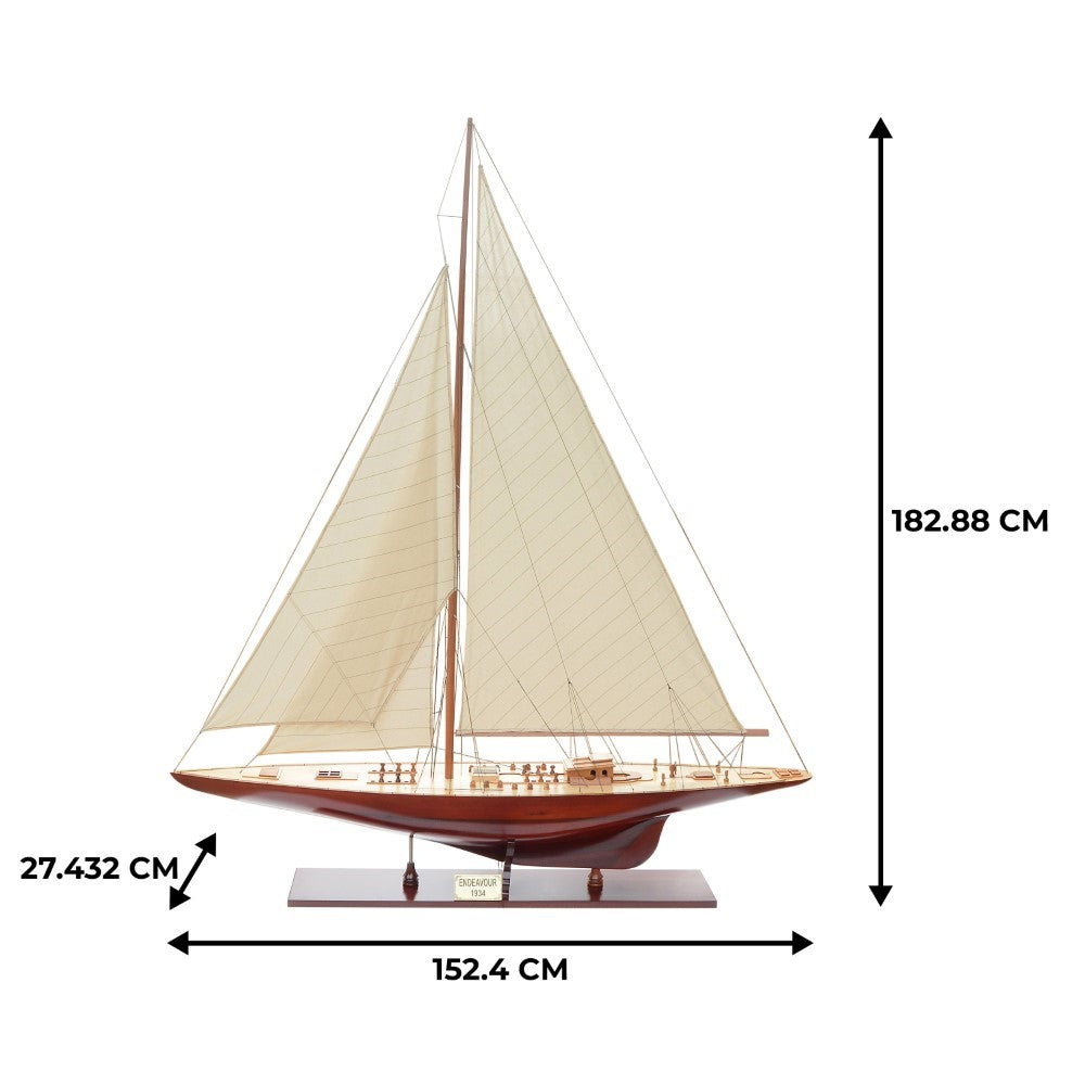 Endeavour XL Sailboat Model