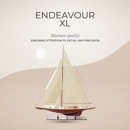 Endeavour XL Sailboat Model