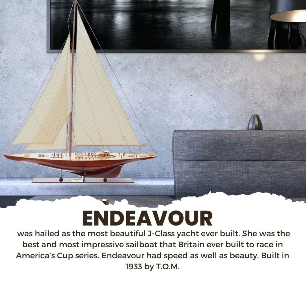 Endeavour XL Sailboat Model