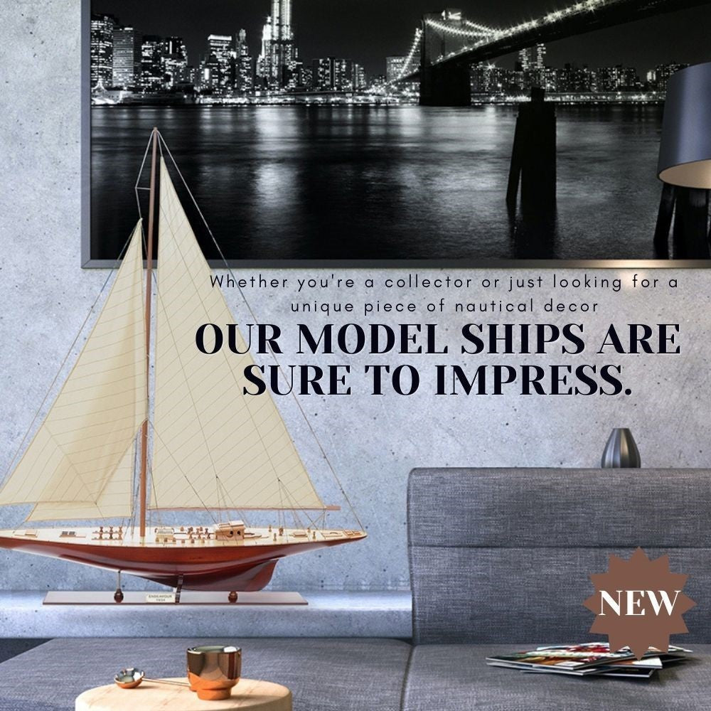 Endeavour XL Sailboat Model