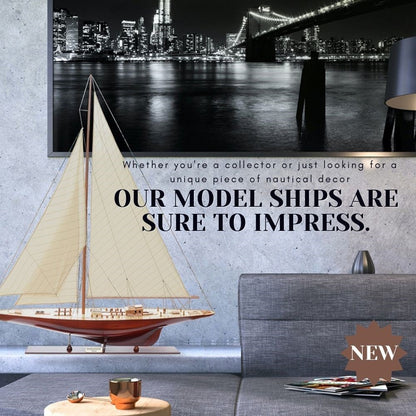 Endeavour XL Sailboat Model