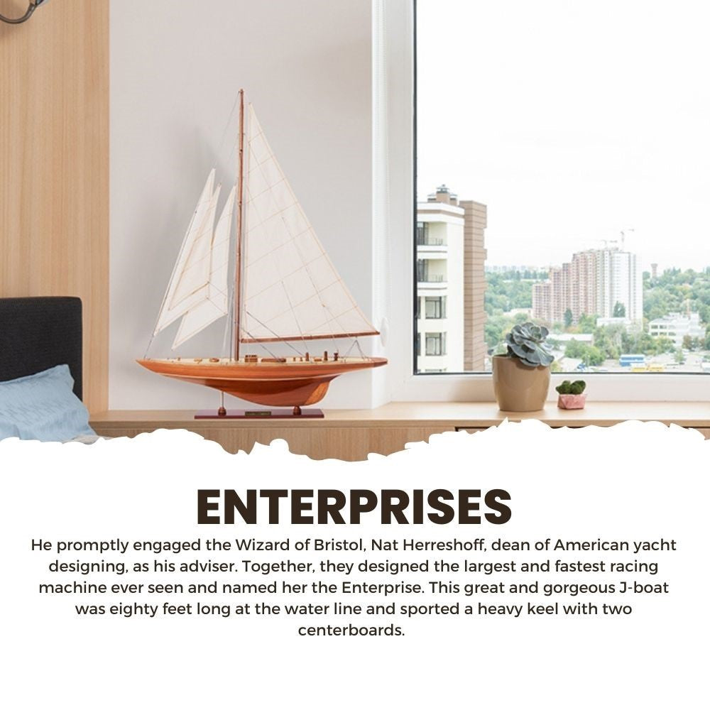 Enterprises Sm Yelkenli Modeli America Kupası