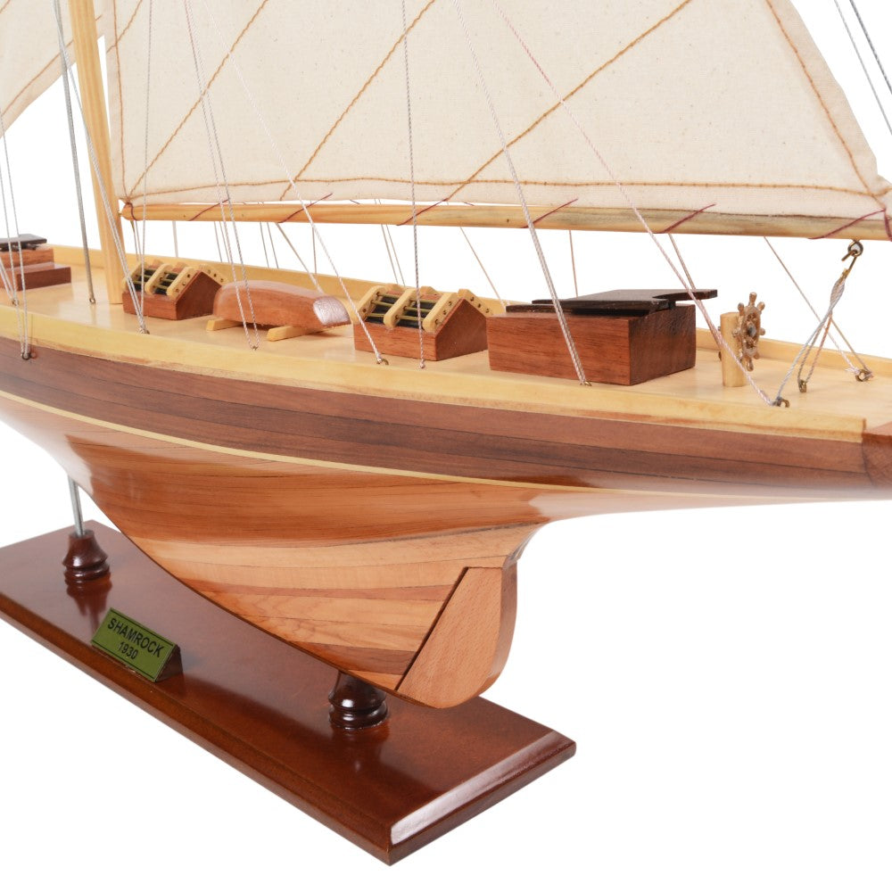 Shamrock Medium Sailboat Model
