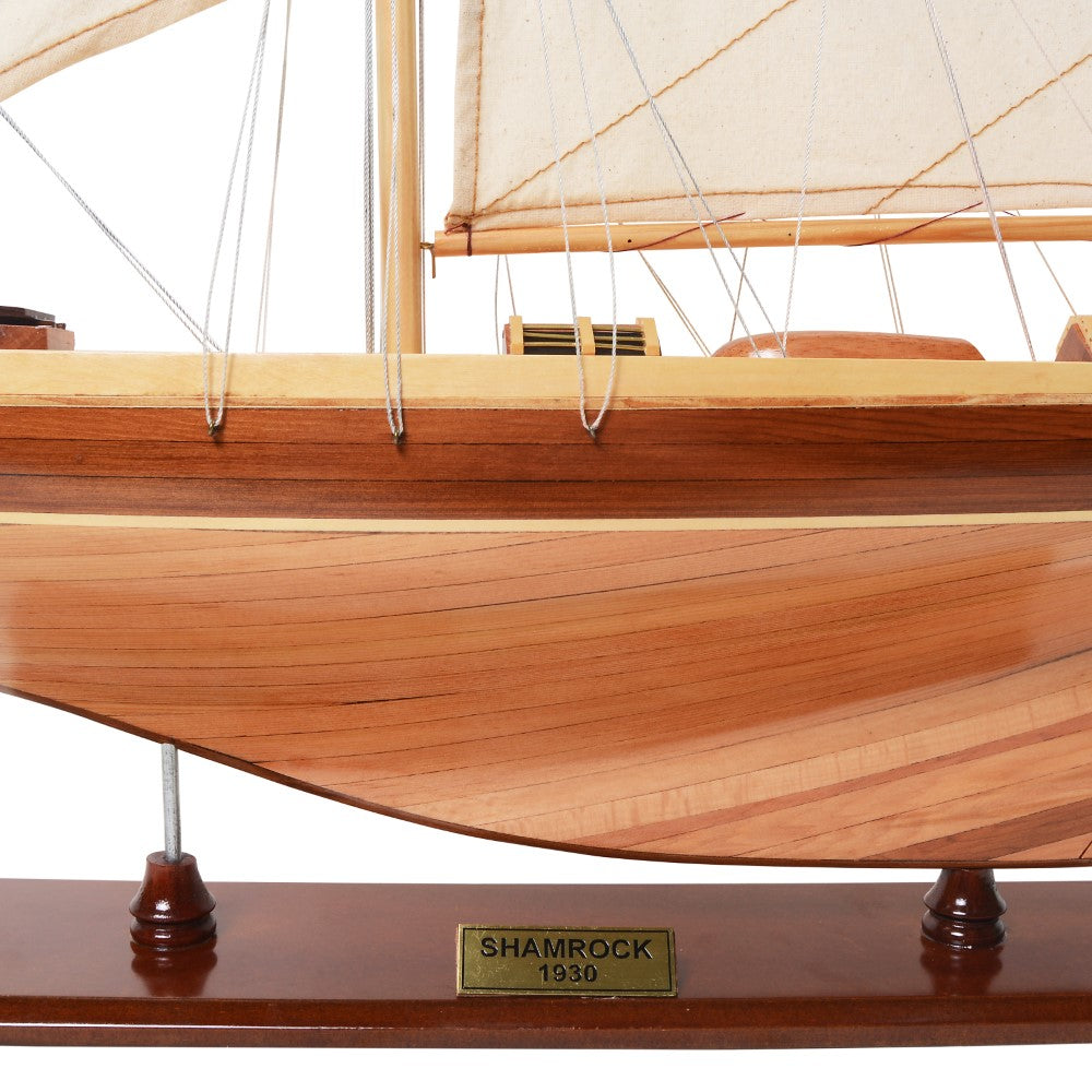 Shamrock Medium Sailboat Model