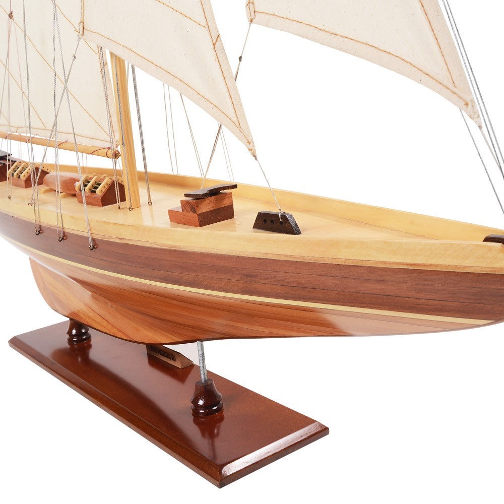 Shamrock Medium Sailboat Model
