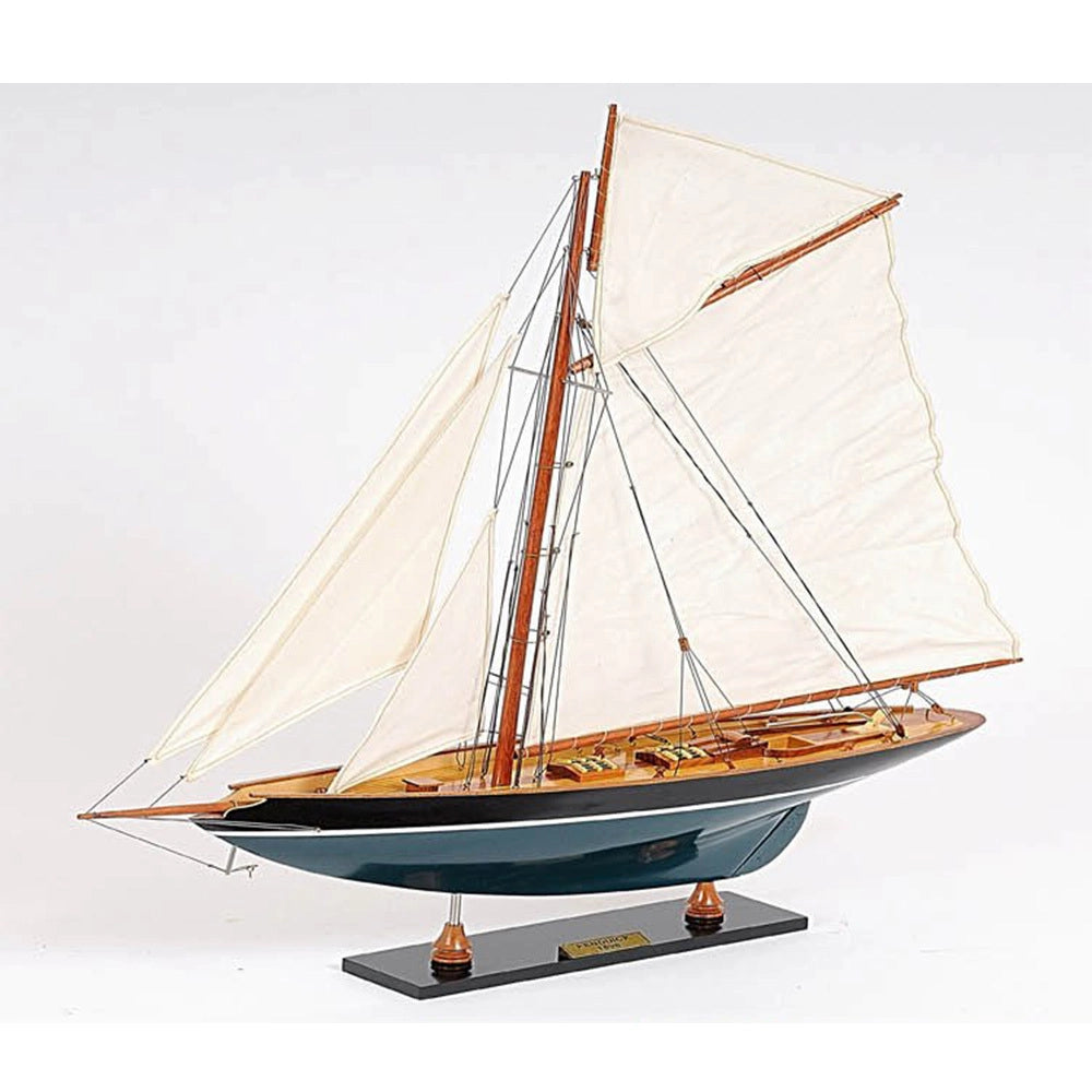 Pen Duick Painted Large Sailboat Schooner Yacht Model