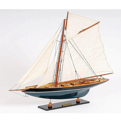 Pen Duick Painted Large Sailboat Schooner Yacht Model