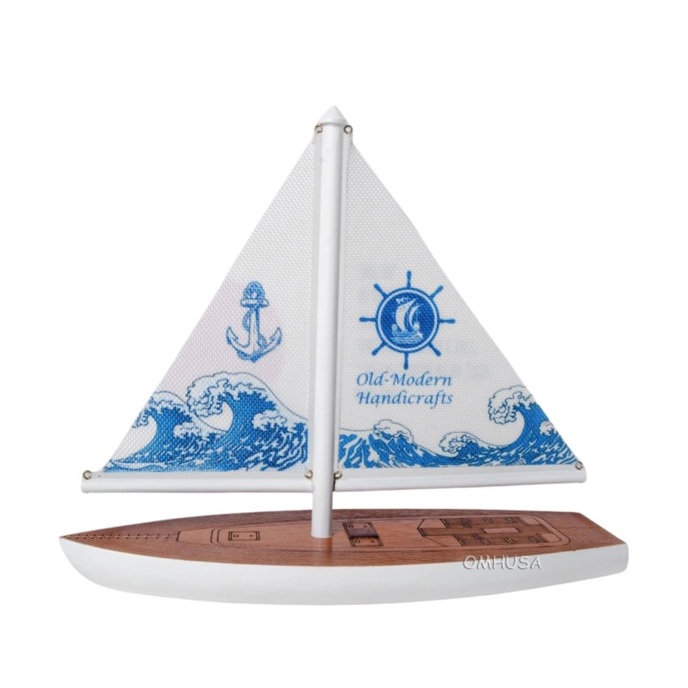Souvernir Sailboat Sailing Ship Model Small