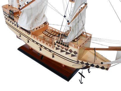 Majestic Mayflower Combo: A Model Ship and Iconic T-Shirt