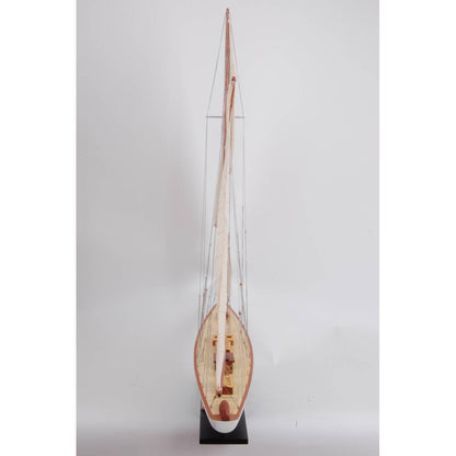 Defender Painted Large Sailboat Schooner Yacht Model