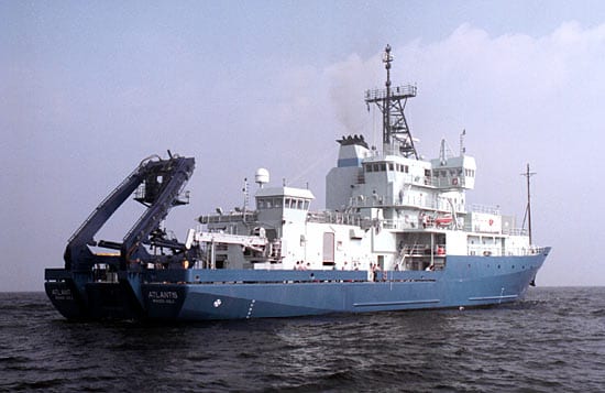 R/V Atlantis Research 36 inches boat Model