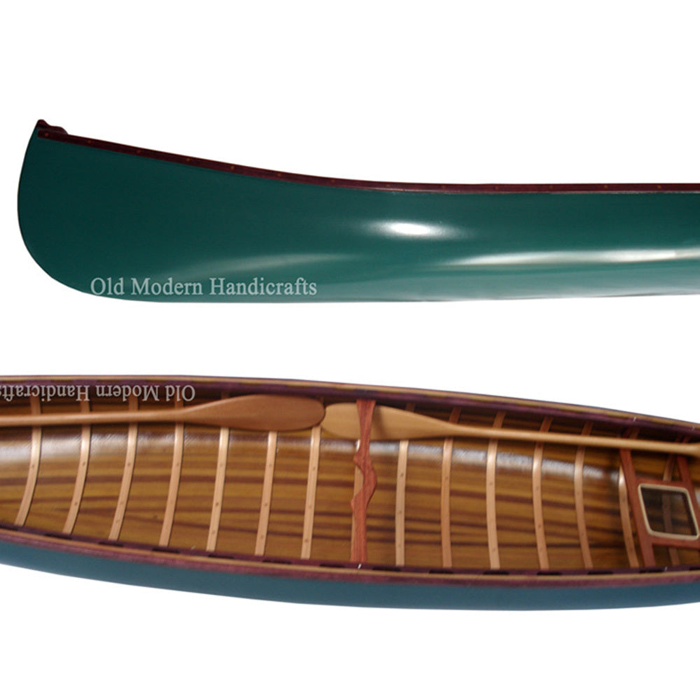 Green Canoe with Ribs Model XLarge