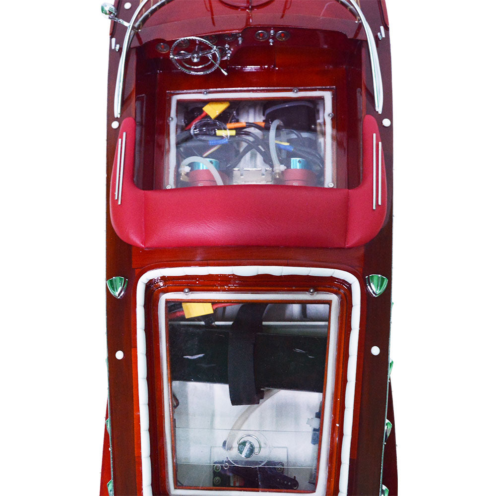 Riva Aquarama Painted With RC Motor _Upgrade Version