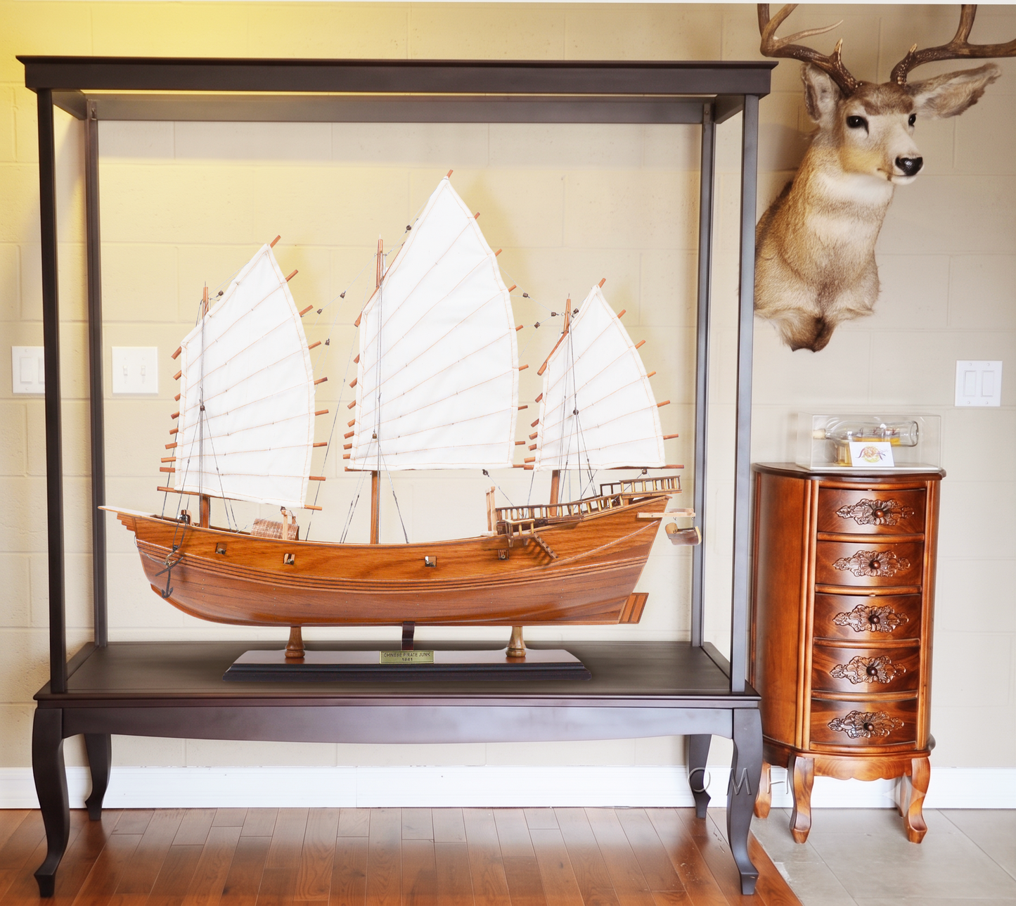 Chinese Junk Natural Finish