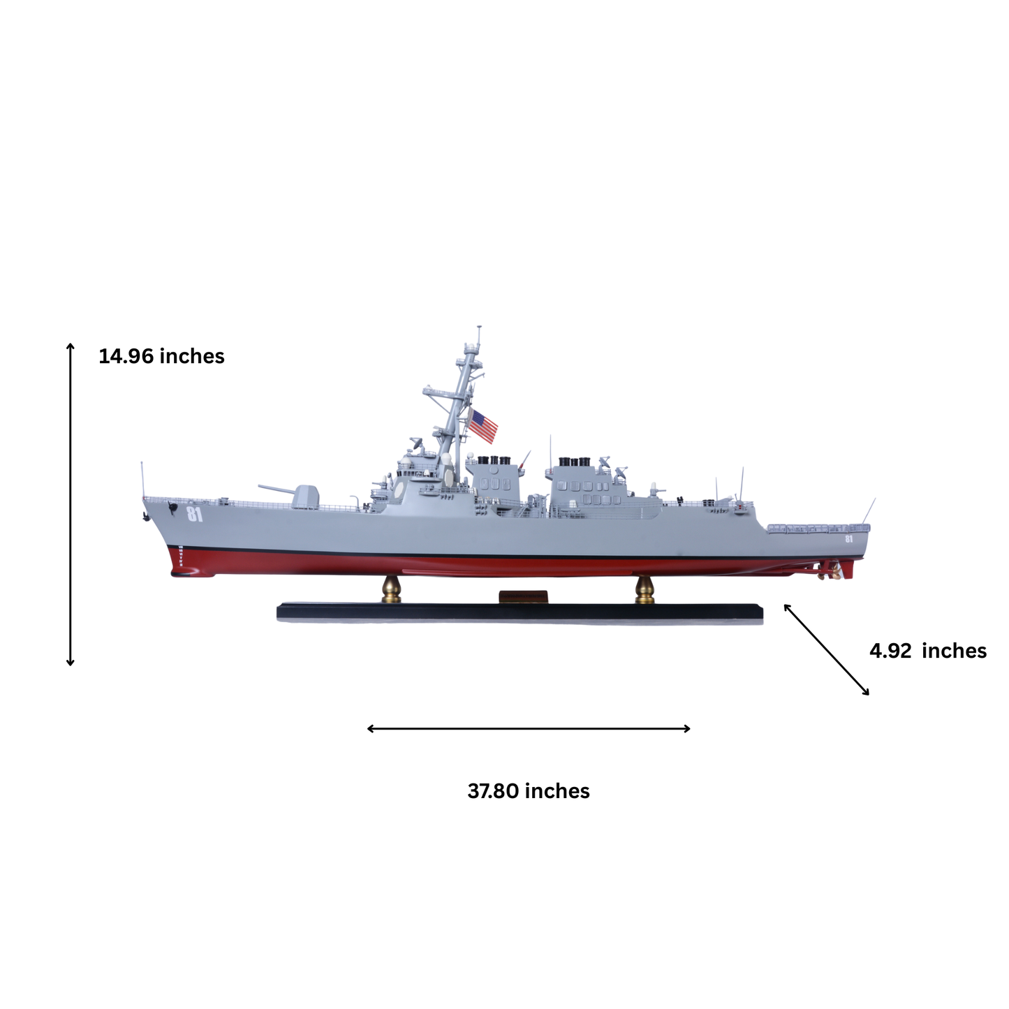 USS Winston S Churchill (DDG 81) 36-inch