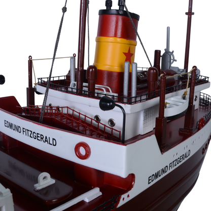 Edmund Fitzgerald Large Bulk Carrier Model
