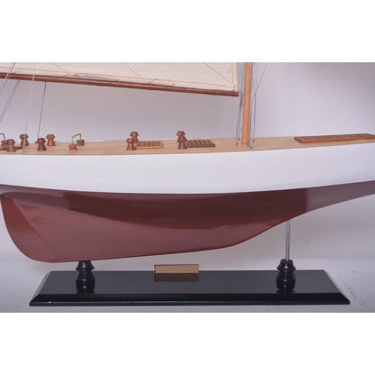 Constellation Painted Large Sailboat Schooner Yacht Model