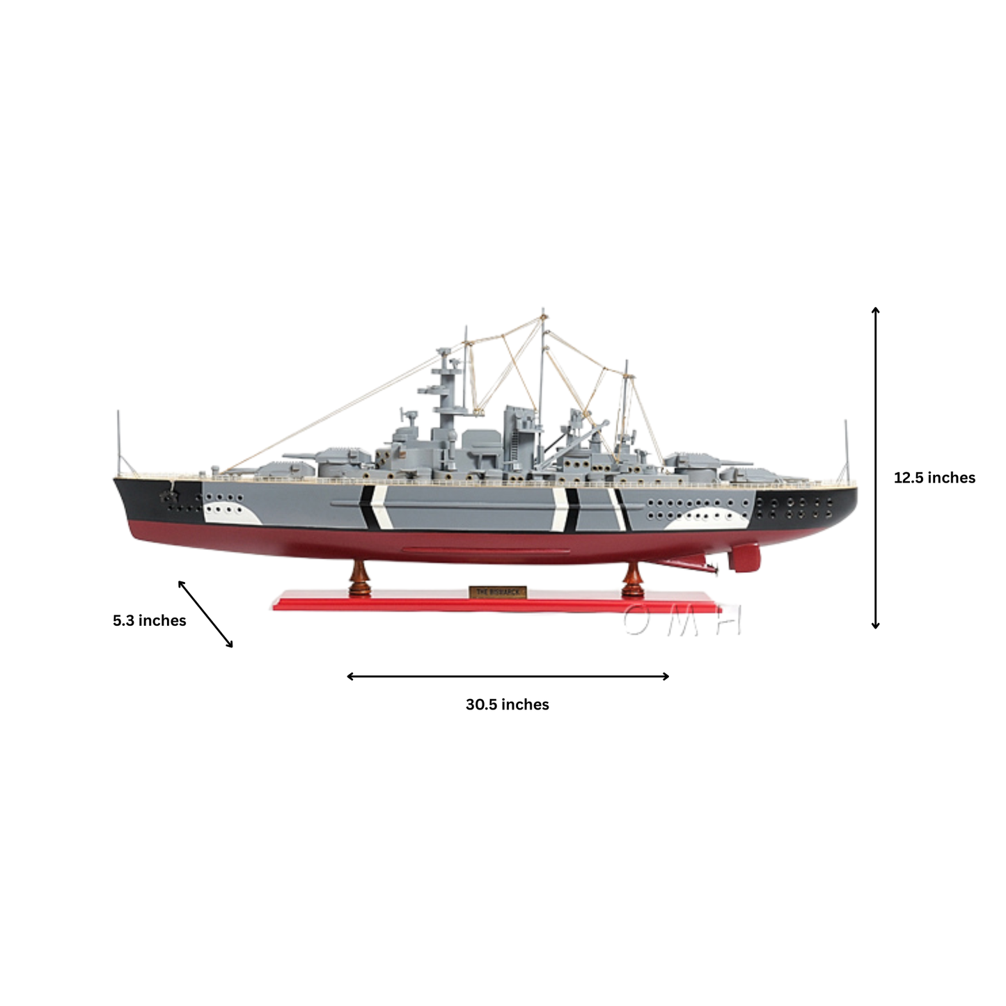Bismark Ship Model